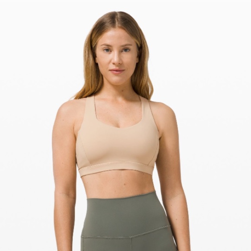Lululemon Free to be Serene Bra Tan